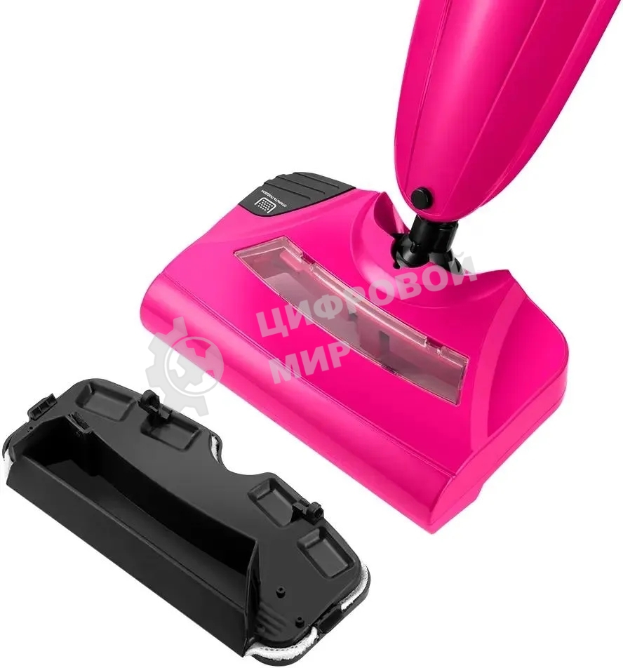 Швабра паровая Kitfort КТ-3940 1500Вт розовый/черный