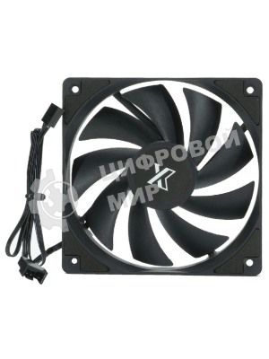 Компьютерный корпус XASTRA A307M 3BK Black mATX/Mesh/tempered glass/3x120мм PWM FC black fans/A307M-3FC12BK