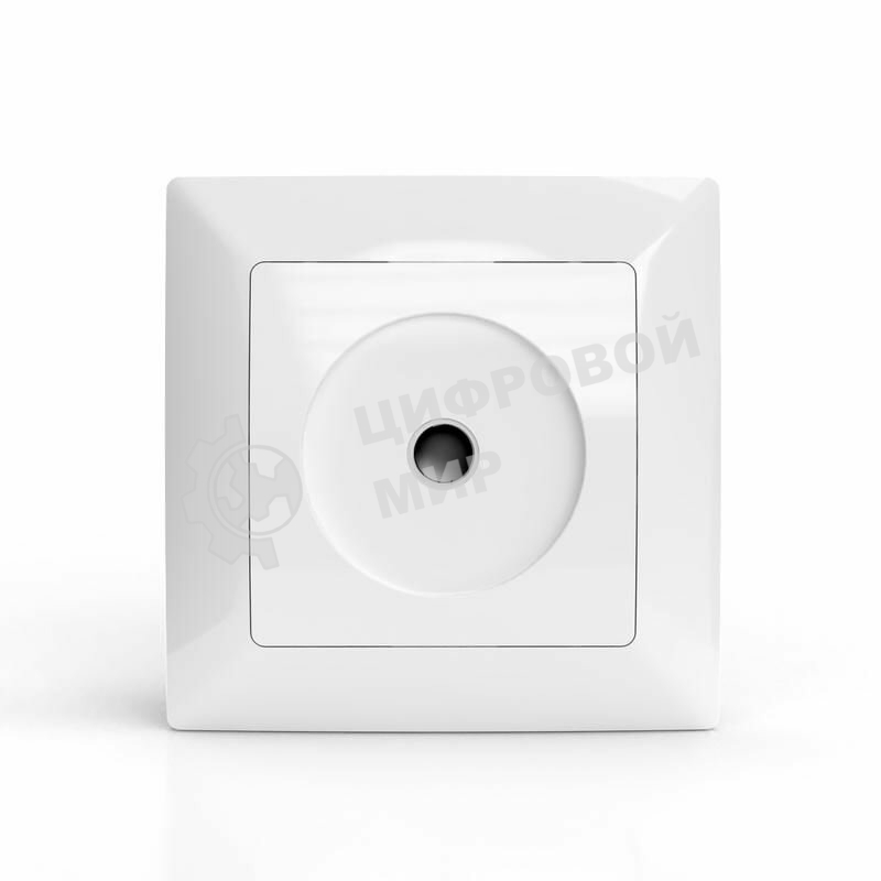Розетка TV TOKOV ELECTRIC СП AVA в сборе белый