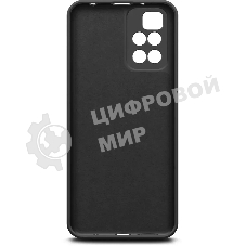 Чехол (клип-кейс) BoraSCO для Xiaomi Redmi 10 Microfiber Case черный (40474)