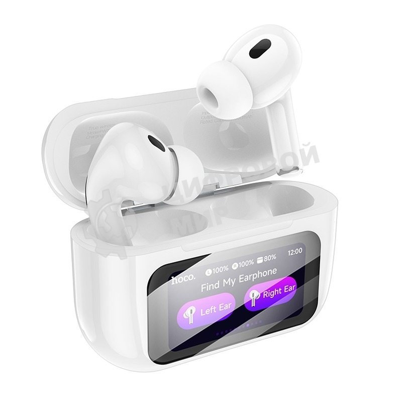 Наушники TWS Hoco EW72 Lite белый, внутриканальные, Bluetooth, до 4 ч.