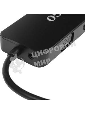 Док-станция ORIGO OU3390SNPD/B1, USB 3.0, USB 3.0/USB Type-C/RJ-45/HDMI/VGA/SD/TF/microSD/3.5мм, USB