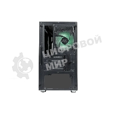 Компьютерный корпус mATX Eurocase M08 ARGB черный без БП закаленное стекло USB 3.0