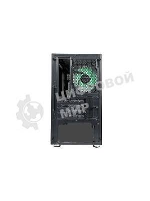 Компьютерный корпус mATX Eurocase M08 ARGB черный без БП закаленное стекло USB 3.0