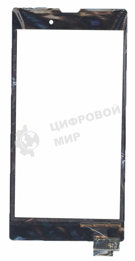 Сенсорное стекло (тачскрин) для Sony Xperia T3, черное
