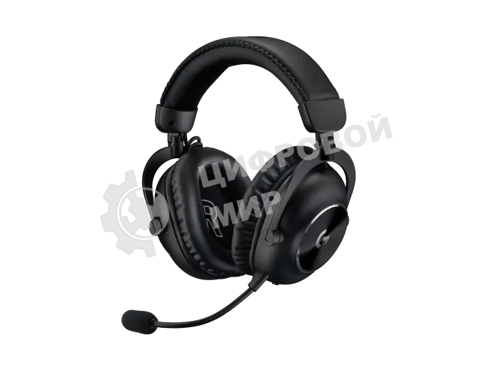 Гарнитура Logitech G PRO X 2 LightSpeed чёрный, беспроводная + проводная, радиоканал, до 50 ч