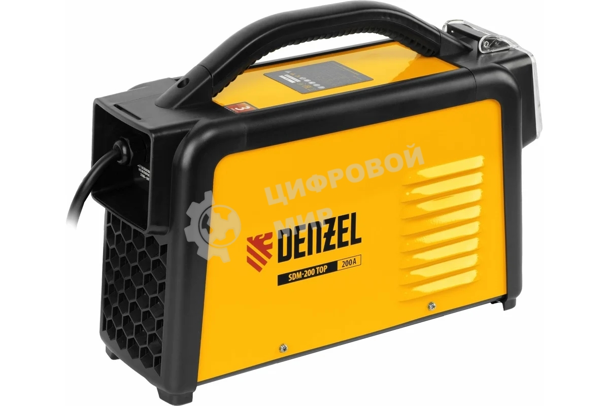 Аппарат инвертор. дуговой сварки Denzel SDM-200 Top, 200 А, ПВ 80%