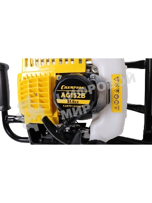 Мотобур Champion AG152B 1,46кВт 51,6см 9,2кг без шнека