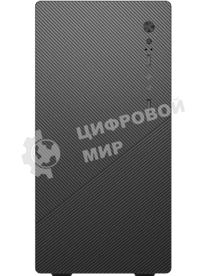 Компьютерный корпус Accord Entry ACC-2054B черный без БП mATX 1x80мм 2xUSB 2.0 audio