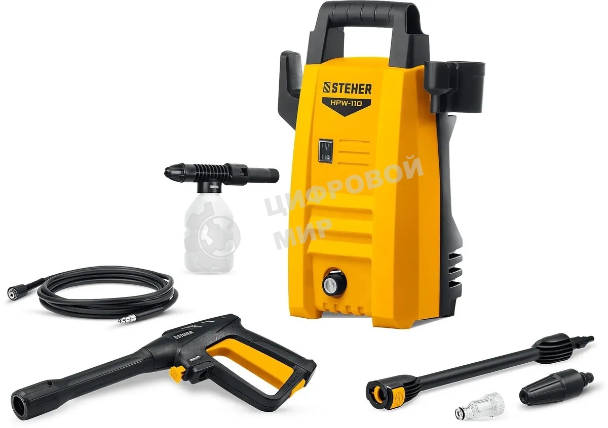 Мойка высокого давления STEHER 110 Атм, 1400 Вт