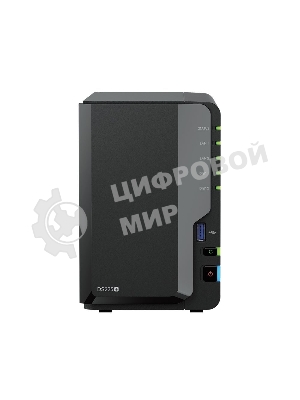 СХД настольное исполнение Synology 2BAY NO HDD DS225+