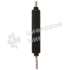 Гарнитура внутриканальные Fiio JD10 Type C 1.2м прозрачный/черный проводные крепление за ухом (80004221)