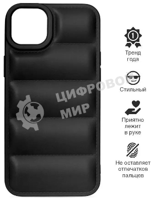 Чехол (клип-кейс) DF iJacket-02, для Apple iPhone 14 Plus, черный df ijacket-02 (black)