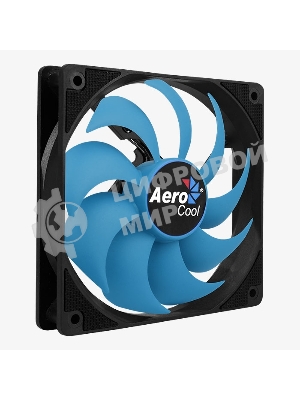 Вентилятор для корпуса AeroCool/Formula Motion 12 Plus черный, 120 мм, 1200 об/мин, 22.1 дБ, 3 pin