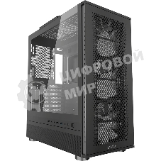 Компьютерный корпус PcCooler ME200 MESH BK черный без БП ATX 2xUSB 3.0 audio bott PSU