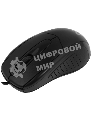 Мышь проводная Defender Standard MB-580 черный, 1000 dpi, USB, кнопки - 3