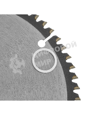 Пильный диск по алюминию Denzel ф165 х 20 мм, 60 зубьев