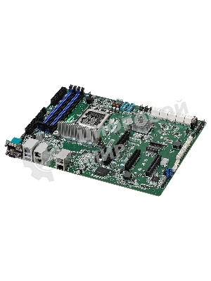 Материнская плата серверная ASRock EC266D4-4L, LGA1700, Intel C266, 4xDDR5 (ECC), 14xSATA, 2xM.2, 1xPCIe 5.0 x16, 1xPCIe 5.0 x8, 1xPCIe 4.0 x4, 1xVGA, 5x1Gb LAN (вкл. IPMI), 2xUSB-A 5Gbps, 1xCOM, ATX