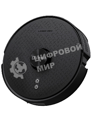 Робот-пылесос Libhof VCWD-L9633 черный, 3200 мА*ч Li-Ion, уборка сухая/влажная, пылесборник контейнер 0,25 л