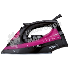 Утюг Solac Optima Perfect PV2114 фиолетовый/черный, 2600 Вт, 35 г/мин, 160 г/мин, 380 мл
