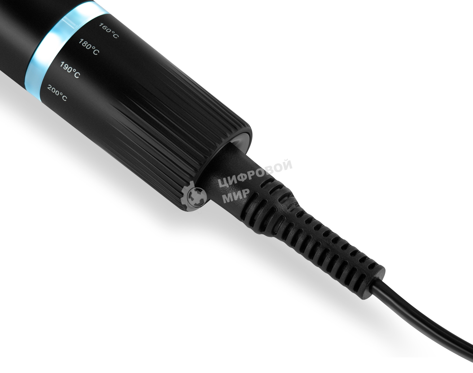 Щипцы Hyundai H-HC1410 40Вт макс.темп.:200С покрытие:керамико-турмалиновое черный