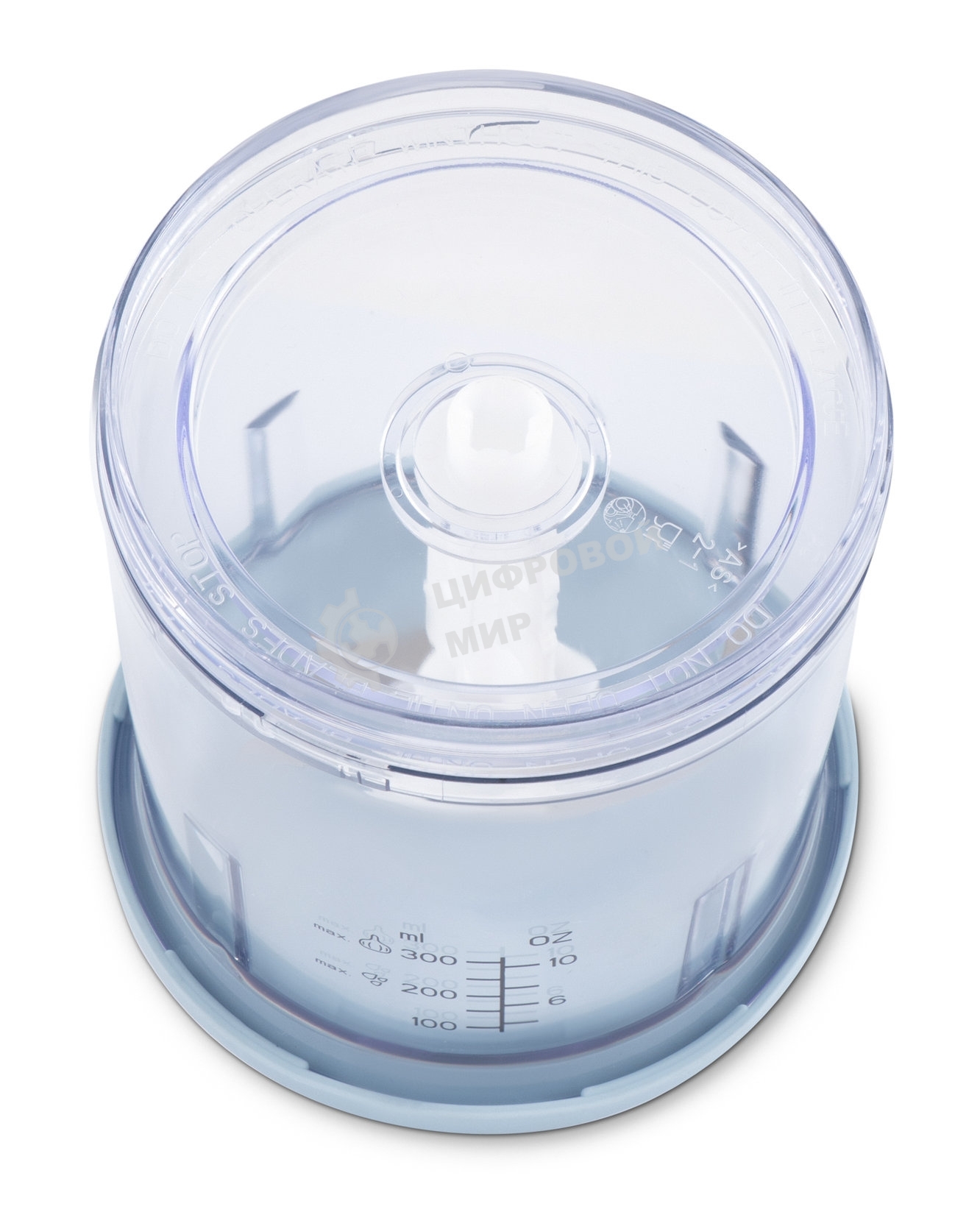 Измельчитель электрический Hyundai HYC-P3118 0.8л. 350Вт голубой/синий