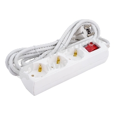 Удлинитель 3х3 м с заземл. 10А 250В У03В GENERICA 2P+PE 3х1 кв.мм IEK WYP10-10-03-03-ZK-G