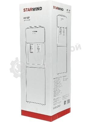 Кулер для воды Starwind SW-1011EB, верхняя загрузка, нагрев 95 °С, охлаждение 10 °С, черный/серебристый