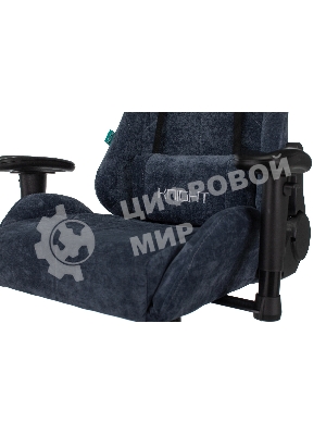 Кресло Бюрократ VIKING KNIGHT LT27 FABRIC синий, ткань, 120 кг, механизм качания