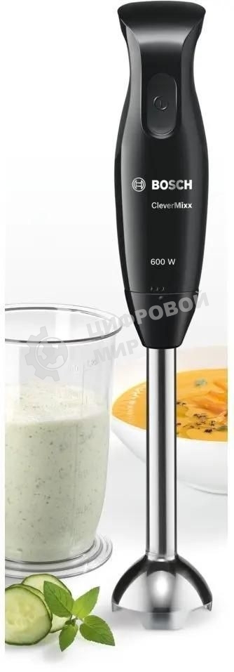 Блендер Bosch MSM2610B, погружной, черный