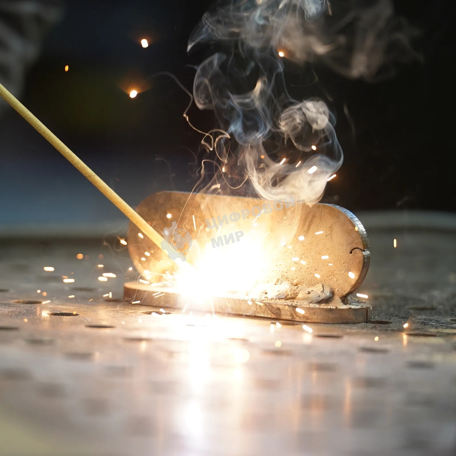 Электроды Denzel DER-46 GoldLine, диам. 3 мм, 2,5 кг., рутил-целлюлозное покрытие