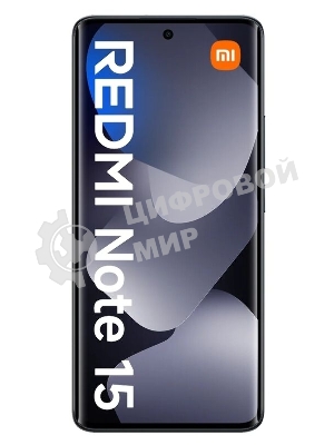 Смартфон Redmi Note 15 RU 6/128Gb черный