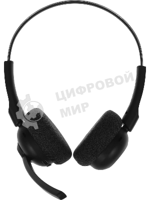 Гарнитура JLab GO Work Pop Wireless Headphones чёрный, беспроводная, Bluetooth, до 50 ч