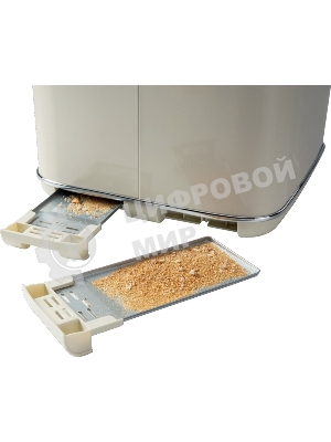 Тостер Gorenje T2300CLIN 1150Вт бежевый/серебристый