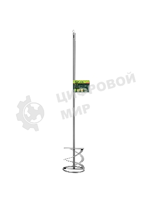 Миксер Сибртех для красок и штукатурных смесей, 100х600 мм, хвостовик SDS plus