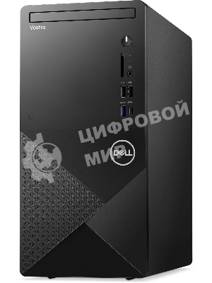 Компьютер Dell Vostro 3030 MT i3 12100 (3.3) 16Gb SSD 512Gb UHDG 730 Windows 11 Pro GbitEth WiFi BT 180W мышь клавиатура черный (3030-38811)