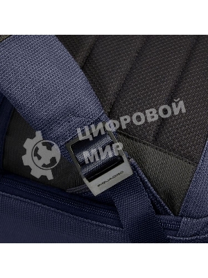 Рюкзак мужской Piquadro Lyss CA6928S143BM/BLU синий полиэстер/натур.кожа