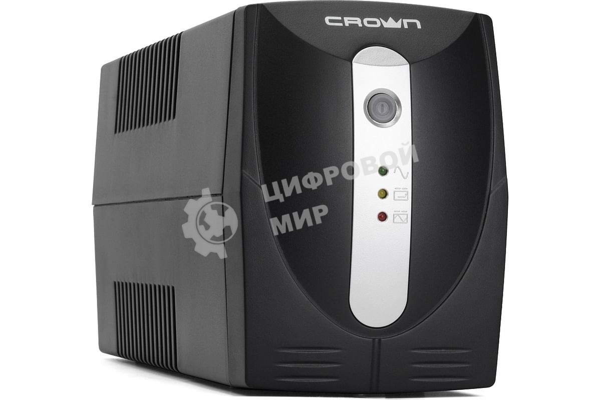 Источник бесперебойного питания Crown CMU-500X / 480 ВА / 240 Вт / Euro + IEC-320