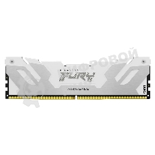 Оперативная память Kingston Fury Beast, DDR5, 16Gb (1x16Gb), 7200MHz, CL38, DIMM, с радиатором, белый