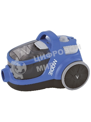 Пылесос Viconte VC-393 синий, 600/3100 Вт, уборка влажная, пылесборник контейнер 2.2 л