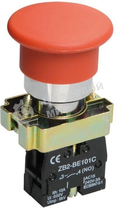 Кнопка управления LAY5-BC41 IEK BBG70-BC-K04 