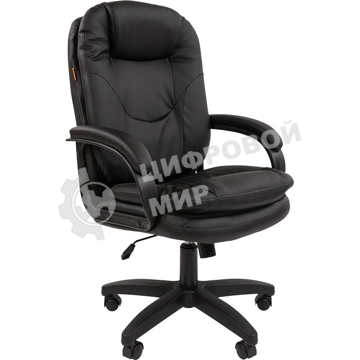 Кресло офисное Chairman 668 LT NEW экопремиум, черный