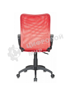 Кресло Бюрократ Ch-599/R/TW-97N красный, сетка, 120 кг, механизм качания