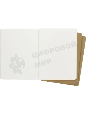 Блокнот Moleskine CAHIER JOURNAL QP423 XLarge 190х250 мм, обложка картон, 120 страниц, нелинованный, бежевый (3 шт)