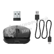 Мышь беспроводная Jlab Go Charge Mouse c функцией подзарядки, Link USB- A