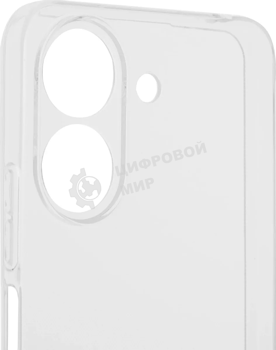 Чехол (клип-кейс) BoraSCO для Xiaomi Redmi 13C Silicone Case прозрачный (72840)
