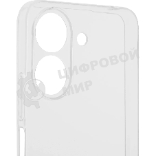 Чехол (клип-кейс) BoraSCO для Xiaomi Redmi 13C Silicone Case прозрачный (72840)