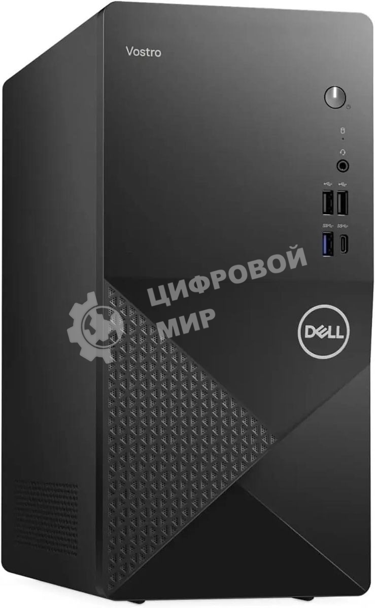 Компьютер Dell Vostro 3030 MT i3 12100 (3.3) 16Gb SSD 512Gb UHDG 730 Windows 11 Pro GbitEth WiFi BT 180W мышь клавиатура черный (3030-38811)