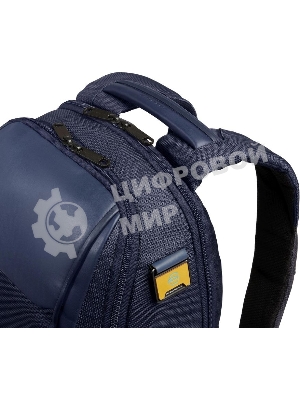 Рюкзак мужской Piquadro Lyss CA6928S143BM/BLU синий полиэстер/натур.кожа