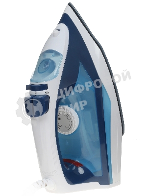 Утюг BBK ISE-2201 темно-синий, 2200 Вт, 30 г/мин, 100 г/мин, 270 мл